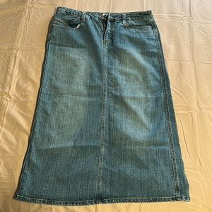 Cato denim skirt, size 12, like new